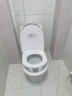 箭牌（ARROW） 直冲式马桶直吸充坐便器家用卫生间大冲力抽水防臭直排式座便器 地排250孔距245-285mm选 实拍图