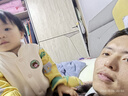 宝宝马甲秋冬婴儿衣服冬款奥利绒背心冬季马夹儿童冬装男童坎肩女 杏色 90 实拍图