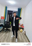 罗蒙加长款羊毛呢大衣双面呢双排扣修身过膝超长版双面尼大衣男外套 实拍图