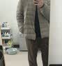 MUJI 男式 便携式 无领羽绒夹克男款 男士羽绒服冬季款 保暖 深灰色2A XL 实拍图