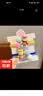 韩国东大门小熊植绒球球发圈女孩可爱百搭扎丸子头马尾辫高弹皮筋 黄色+蓝色【两根装】 实拍图