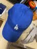 MLB男女帽子复古小LOGO软顶棒球帽防晒帽3ACP7701N-07BLS 实拍图