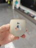 汝窑冰裂茶杯水杯主人杯创意品茗杯茶道杯龙蛋杯茶盏功夫茶具 汝窑禅定杯-如意 100ml以下 实拍图