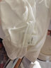金三塔打底衫100%桑蚕丝圆领短袖打底衫YZF5B705 白色8100  XL 实拍图
