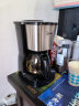 美的650ml容量保温美式滴漏半自动咖啡机家用恒热保温充分萃取煮茶器泡茶壶 晒单实拍图