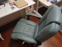 积木部落（jimubuluo）电脑椅家用电竞椅人体工学椅老板椅学习椅办公沙发椅椅子 灰绿色+ 实拍图