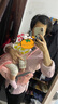 纽贝乐（NewBealer）婴儿背带腰凳新生儿横抱式抱娃神器小月龄宝宝前后两用多功能抱托 洛可可粉：双肩横抱，出生就能用 实拍图