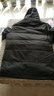 老爷车 中老年羽绒服男中长款内胆活里活面老年人连帽毛领爸爸装送礼男 带毛领-黑色 4XL (可穿170-185斤) 实拍图