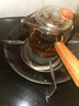 从简侧把玻璃煮茶壶加厚耐高温煮茶器蒸汽喷淋家用泡茶壶电陶炉套装 侧把蒸气壶 550ml 实拍图