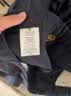 马登工装美式复古直筒卡其休闲裤锥形松紧腰垂感西装薄长裤子男夏 灰色 XL 实拍图