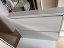 毕威尔12-15cm极窄超薄鞋柜 家用门口入户玄关落地一体靠墙楼道收纳鞋架 【12cm】白色800宽二层 整装发货-升级加厚 实拍图