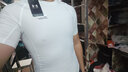 安德玛（Under Armour）UA HeatGear 男子舒适训练健身短袖紧身衣1361518 白色100 L 实拍图