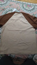 Gap男女装夏季撞色插肩袖logo圆领短袖T恤宽松上衣463174 卡其色 2XL (185/104A)亚洲尺码 实拍图