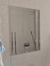 ARTMIRRORSPACE 浴室镜子免打孔无框洗手间镜子贴墙卫浴镜穿衣镜壁挂镜子化妆镜 直角30*42（粘胶+免钉胶） 标准 实拍图