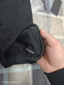 凡迪时尚裤子男秋季新款休闲裤男潮流韩版直筒大码长裤宽松抽绳束脚裤 黑色2309（秋季） 4XL （160-170斤左右） 实拍图