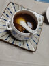 友来福燕窝炖盅陶瓷带盖子隔水蒸蛋碗家用内胆蒸汤盅炖罐单盖兰花0.45L 实拍图