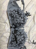 Glambody加厚内衣小胸聚拢款无钢圈性感半杯胸罩收副乳防下垂少女文胸套装682069 银灰色套装 85B 实拍图