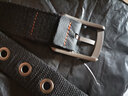 艾罗帝朗针扣帆布腰带男士皮带学生青年韩版裤带休闲商务布带军训 实拍图