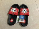 汪汪队立大功（PAW PATROL）汪汪队儿童拖鞋夏男童宝宝凉拖鞋室内防滑小孩家用软底女童家居鞋 红色毛毛带面+黑色底 22 内长22cm 适合35/36码 实拍图