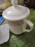 洁雅杰陶瓷茶杯 带盖水杯子(350ml)陶瓷茶杯陶瓷办公杯 银河杯 实拍图