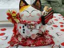 吉善缘 陶瓷招财猫摆件存钱罐 客厅店铺公司办公室装饰开业乔迁工艺礼品 9寸生意兴隆 实拍图