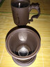 豪祥（HAOXIANG）紫砂茶杯茶水分离办公杯个人杯家用马克杯接待带盖过滤内胆泡茶杯 紫砂龙把杯-海纳百川 实拍图