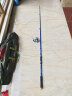 TAIGEK泰戈2.1米海竿套装远投抛竿甩竿钓鱼竿海杆海钓竿渔具渔线轮套装 晒单实拍图