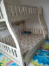 子薇上下床实木儿童床铺成人高低子母床双层床学生卧室储物双人床实木 直梯款 上铺宽1.3米下铺宽1.5米 实拍图