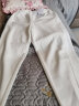 欧莎（OSA）经典款夏季薄款白色空气运动裤女高腰显瘦卫裤垂感直筒休闲裤子 黑色 L 晒单实拍图