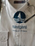 Navigare意大利小帆船衬衫女长袖春季纯棉提花衬衣 漂白 L 晒单实拍图