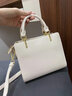 稻草人女包斜挎包包2025新款可爱女士单肩手提包送女朋友送老婆礼物包包 78721-1米白（带礼盒） 实拍图