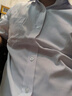 真维斯（Jeanswest）春夏季正装白色长袖衬衫男外套商务休闲棉质百搭西装纯色修身衬衣 白色 2XL 【41码】 实拍图