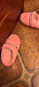 惠夫人儿童棉拖鞋女冬季2-8岁亲子居家厚底棉鞋包跟防滑卡通毛绒男宝宝拖鞋 猫咪儿童包跟 深蓝 20码(内长约18.5cm) 实拍图
