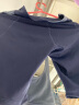 徽昂运动套装女瑜伽服跑步健身服速干衣拼色内衣短裤背心五分裤蓝L 实拍图