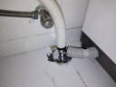 波洛克（Pollock）洗衣机地漏下水三通排水管专用接头防臭防溢水神器pvc管地漏通用 实拍图