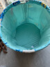 劳可里尼（NOCOLLINY）婴儿洗澡盆可折叠游泳桶 宝宝游泳池儿童洗澡家用可坐可躺泡澡桶 【免安装-游泳桶】超大号丨蓝 晒单实拍图