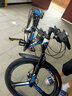 凤凰上海凤凰山地车自行车男士女式学生成人变速宽胎越野公路赛单车 【钢架/全套竞速轴承】三刀炫彩 27.5寸27速【建议168-198cm】 实拍图