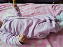 优奇宝宝防蚊裤纯棉纱布夏季薄款男儿童女灯笼裤婴儿衣服裤子童大pp裤 防蚊裤【夏季】荆粉 66 实拍图