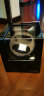柯士尼 瑞士品牌防磁摇表器自动手表盒上链上弦盒旋转晃表器转表器礼品 2+0黑色高光油漆+黑色碳素皮 实拍图