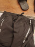 左斯客休闲裤男士夏季冰丝薄款夏天工作裤男宽松松紧腰运动百搭长裤 薄款988黑色 2XL 实拍图