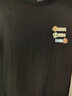 GLM敖瑞鹏代言短袖t恤男夏季休闲港风学生青少年宽松潮搭纯棉体恤ins 【纯棉】黑#情绪娃娃 2XL 实拍图