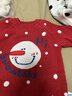 babylove【清仓】婴儿连体衣冬季红色圣诞针织哈衣宝宝防寒毛衣snowbaby snowbaby 66cm 实拍图