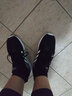 阿迪达斯（adidas）男鞋子2025秋冬季新款网面透气跑步鞋耐磨休闲鞋软底缓震运动鞋  黑色/白 网面透气 建议拍大半码 41 (255mm) 实拍图