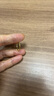 周六福黄18K金戒指女 彩金素圈戒指KH016027 11号 生日礼物 实拍图