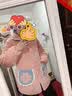 chunnian睡衣女秋冬加绒加厚珊瑚绒三层夹棉袄法兰绒女士保暖家居服套装 XEQN-62695 L 实拍图