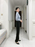 恒源祥中年妈妈春装裤子时尚长裤中老年人女装春秋垂感高腰显廋休闲长裤 实拍图