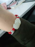 静汝玉和田玉貔貅手链男女玉手串绳子本命年手工编情侣玉石饰品生日礼物 精致貔貅红绳款 实拍图
