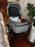 YOUBI婴儿推车可坐可躺轻便可折叠避震便携小遛娃口袋手推车 冬夏苏古绿睡篮版-顶棚+靠背双天窗 实拍图