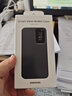 三星（SAMSUNG）Galaxy S23 原装手机壳 智能视窗保护套 s23插卡式保护壳 黑色 实拍图