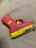 小巧耐摔儿童电动声光音乐玩具男女孩枪3岁小宝宝发光小手枪 红色（电池款） 实拍图